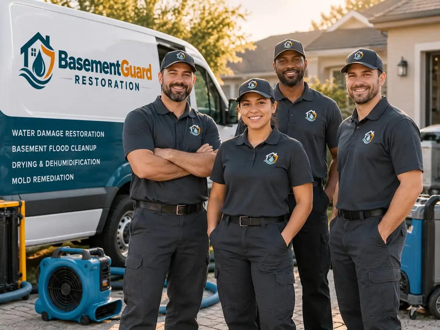 Basement Water Damage Restoration company in Disney, OK